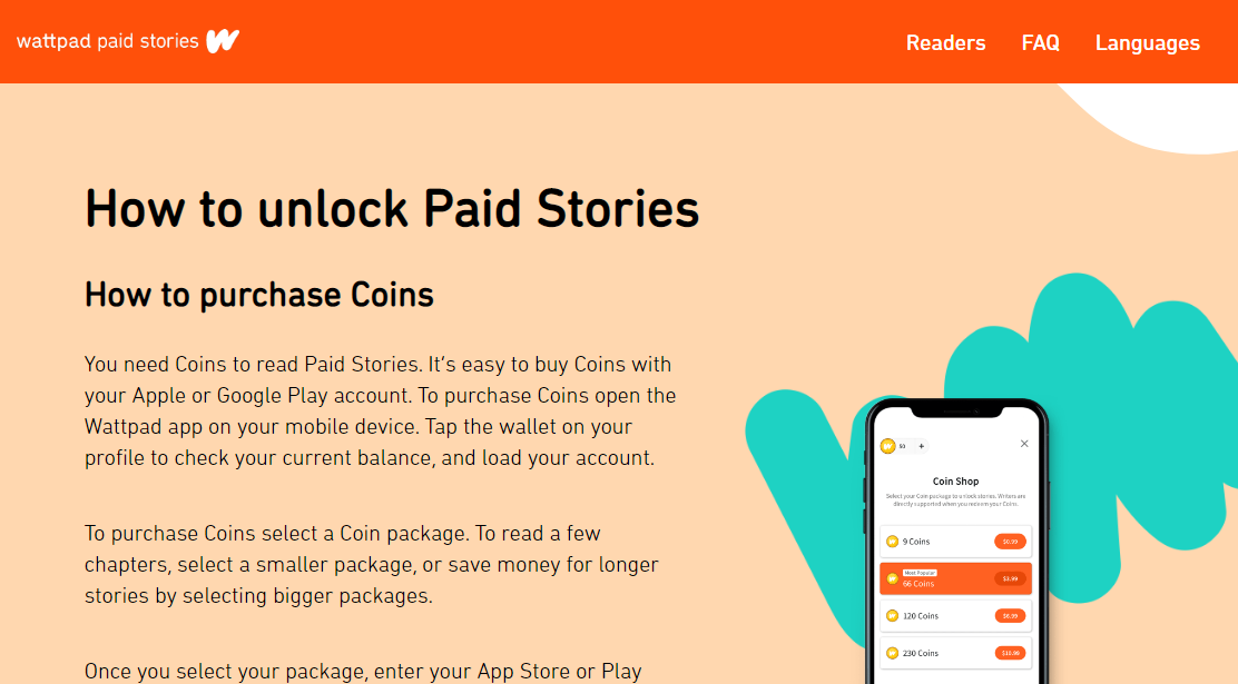 Make money writing on Wattpad with Wattpad Paid Stories