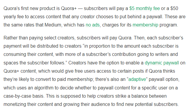 how to make money writing via Quora